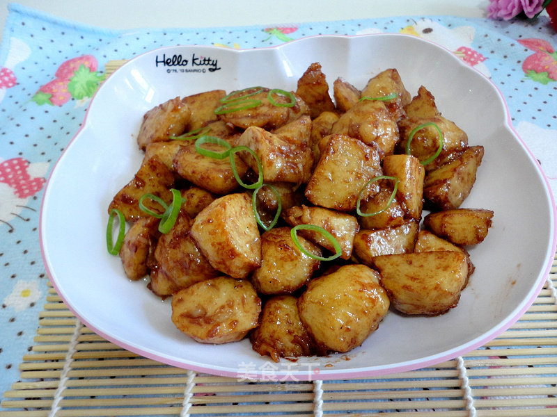 Fried Cuttlefish Balls with Hoisin Sauce recipe