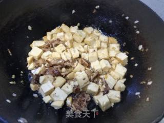 Braised Tofu with Minced Meat recipe