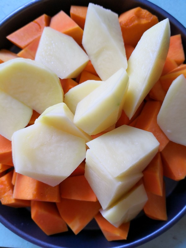 Pork Ribs Grilled Pumpkin recipe