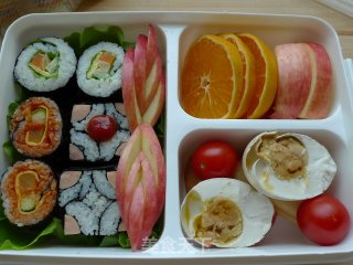 【flower Sushi】----sushi Bento recipe