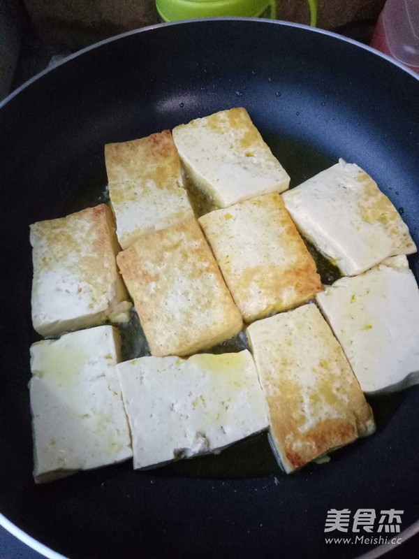 Roasted Tofu with Lettuce recipe