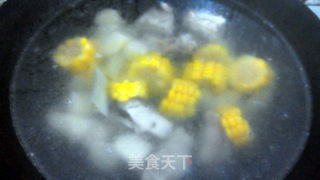 Yam and Corn Pork Ribs Soup recipe