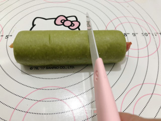 Matcha Hot Dog Sausage Bread recipe