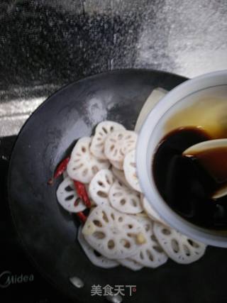 Hot and Sour Crispy Lotus Root Slices recipe
