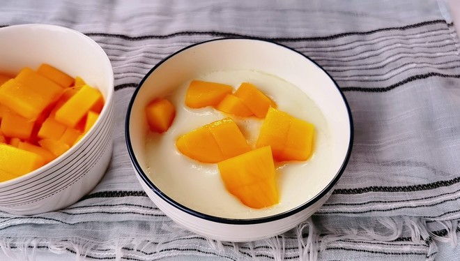 Mango Double Skin Milk recipe