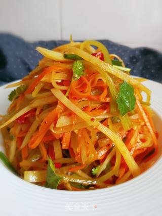Three Silk Salad recipe