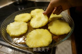 French Caramel Pineapple Cake recipe