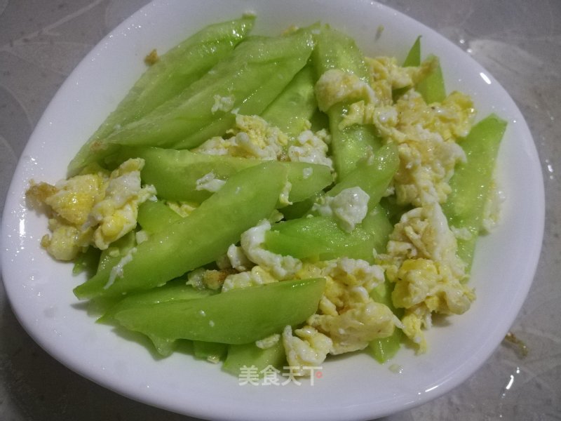 Fried Cucumber with Egg recipe