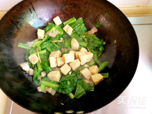 Chinese Cabbage Frozen Tofu Soup recipe