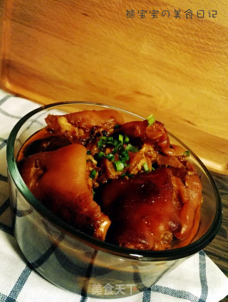 Chinese Food | Braised Pig's Trotter with Sichuan Sauce [exclusive] recipe