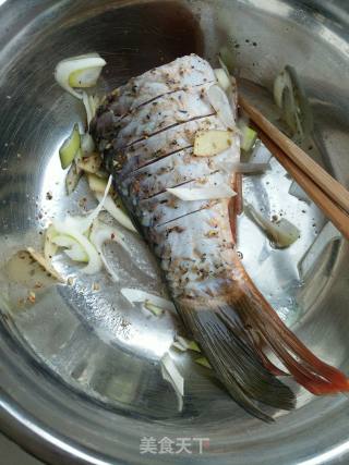 Grilled Fish Tail recipe