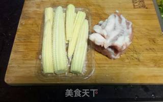 Stir-fried Pork with Baby Corn recipe