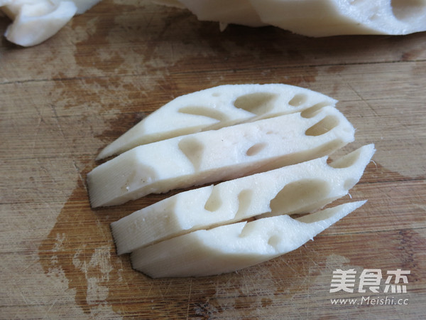 Refreshing Lotus Root Block recipe