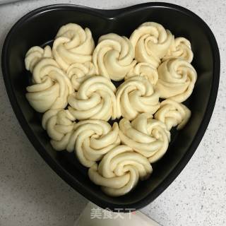 Heart Shaped Rose Bread recipe