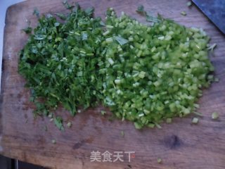 Chrysanthemum Shrimp and Small Tofu recipe