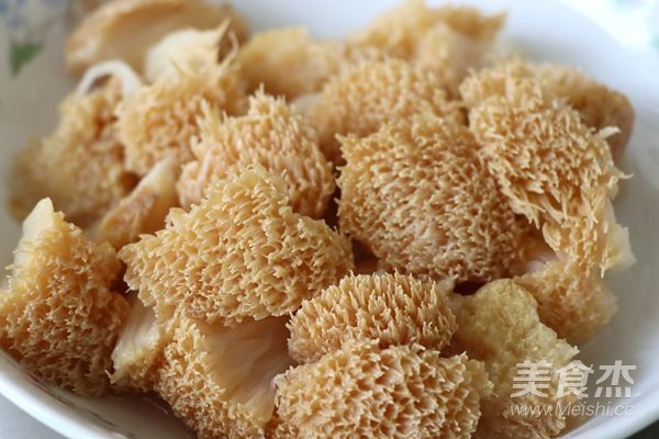 Vegetarian Stewed Hericium recipe