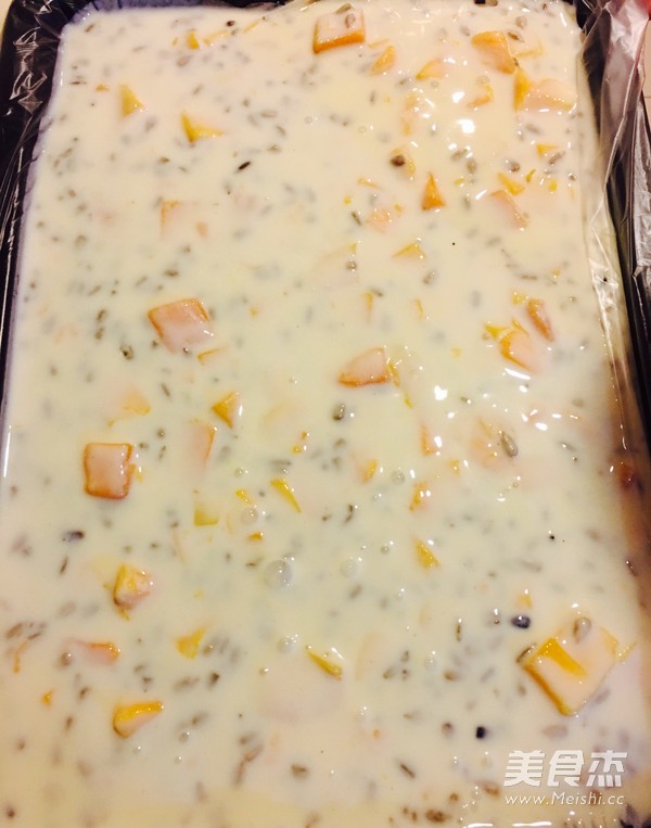 Mango Yogurt, Sunflower Seed Kernels French Yogurt Chips recipe