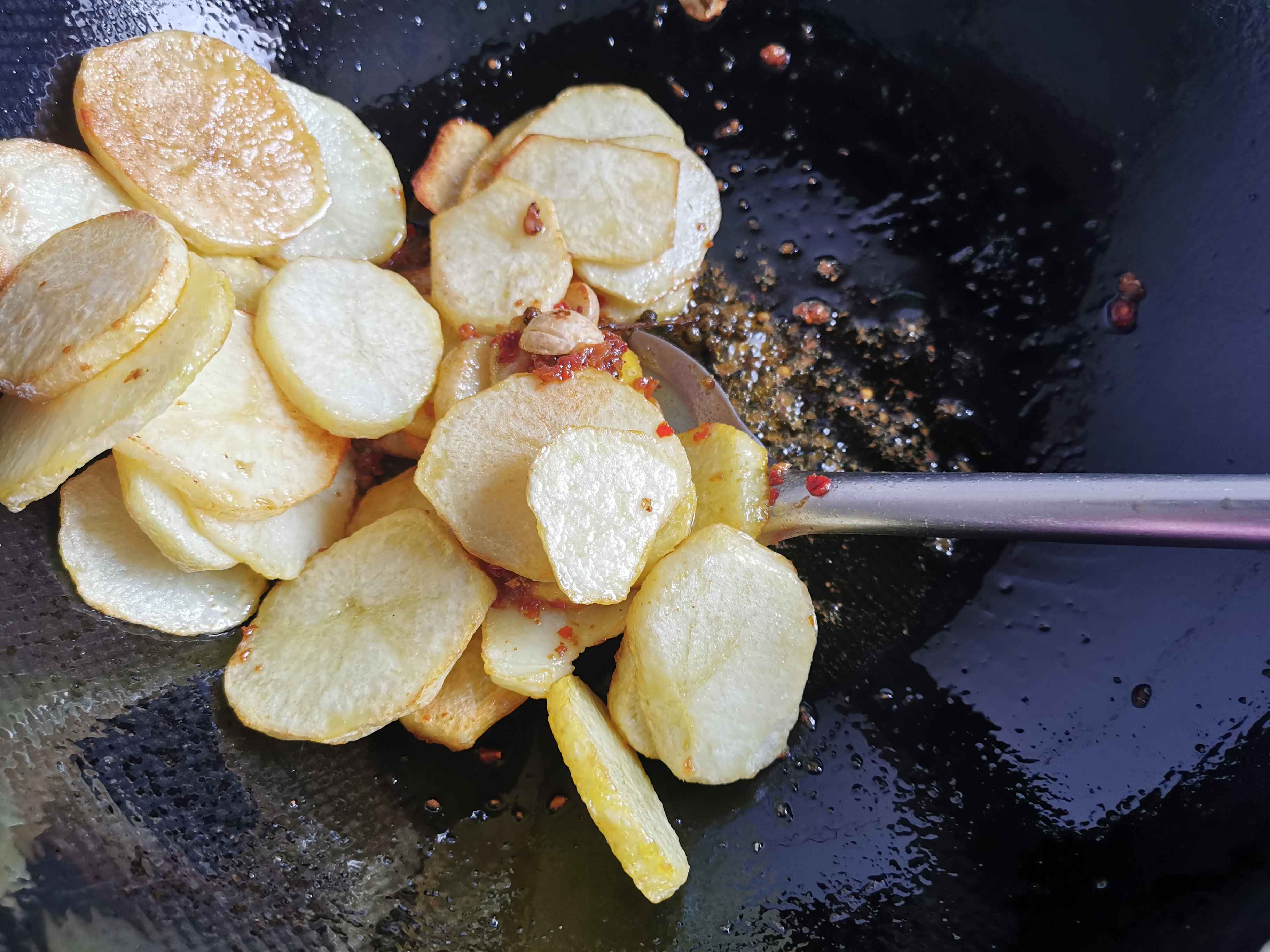 Griddle Potato Chips recipe