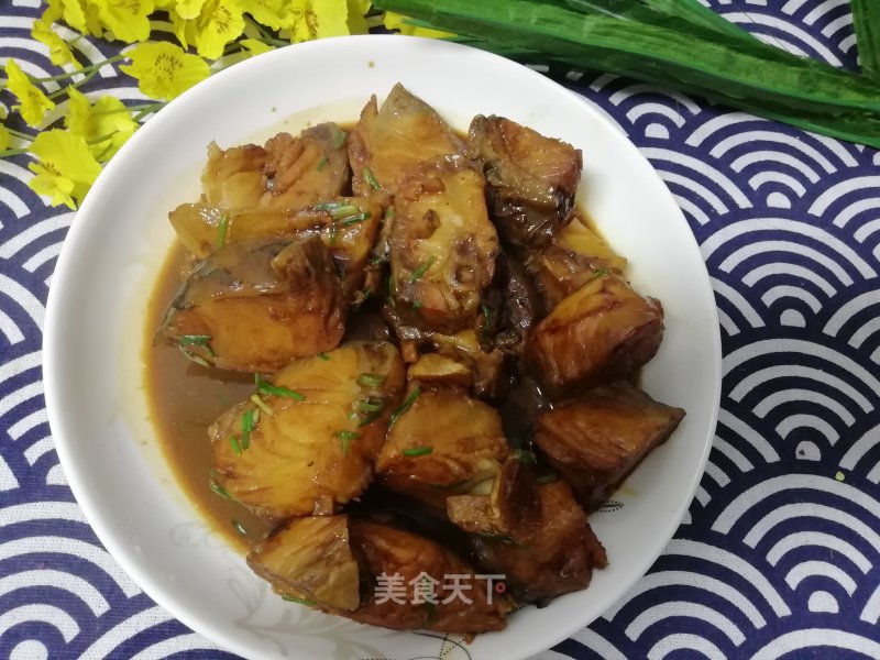 Braised Salted Grass Fish recipe