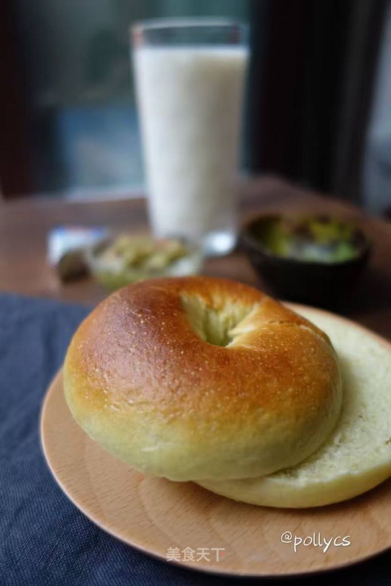 #柏翠大赛#avocado Bagel recipe