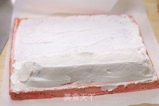 Marshmallow Cake Roll recipe