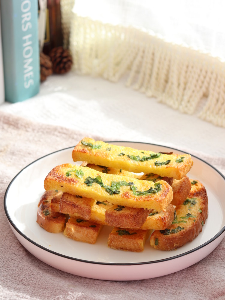 Chopped Green Onion and Milk Toast Sticks ︱ Fast and Delicious Snacks