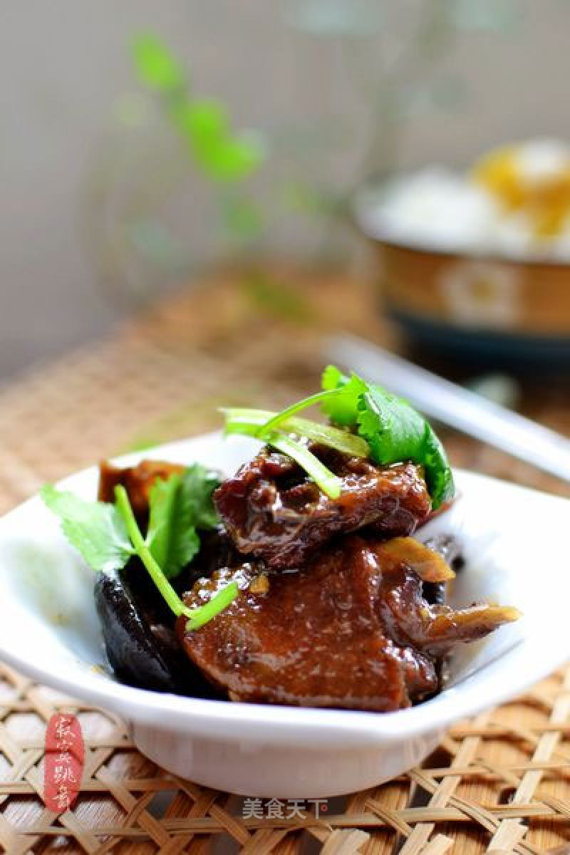 【roasted Duck with Mushrooms】 recipe