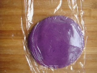 Purple Sweet Potato Sesame Cake recipe