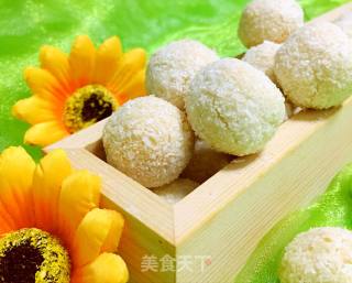 #柏翠大赛# Protein Coconut Ball recipe