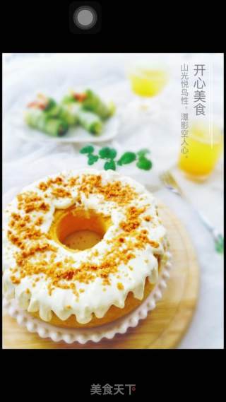 #新良第一节烤大赛# Pumpkin Chiffon Cake recipe