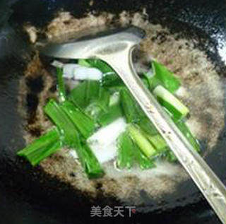 Fried Goose Intestines with Bamboo Shoots recipe