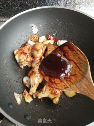 Braised Chicken Wings Root Potatoes recipe