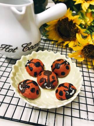 Seven Star Ladybug Cake recipe