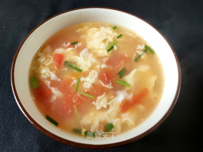 Tomato and Egg Soup recipe