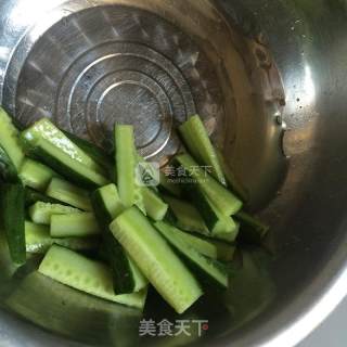 Cucumber Strips recipe