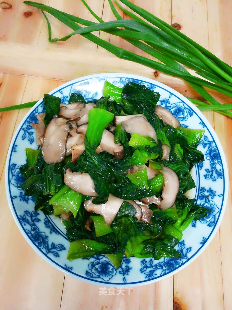 Stir-fried Vegetables with Mushrooms recipe