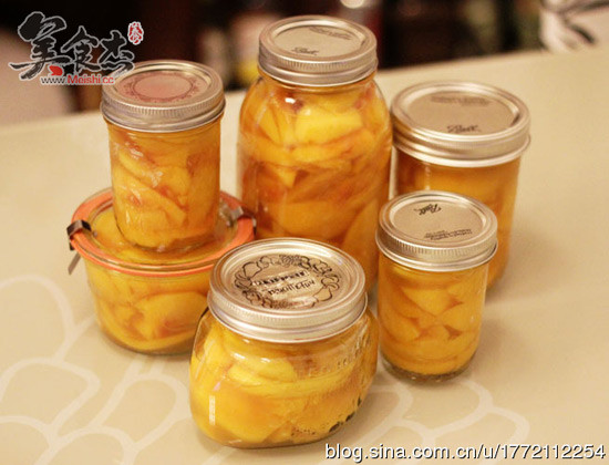 Canned Yellow Peach recipe