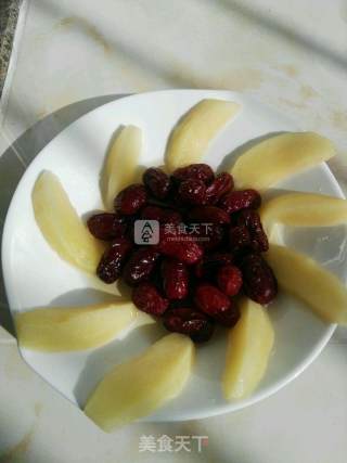 Apple Steamed Candied Dates recipe