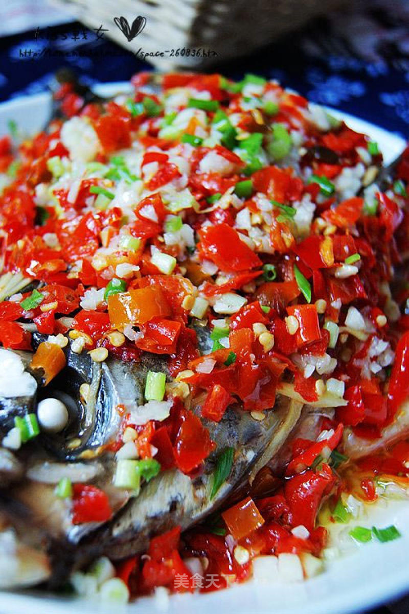 [hunan Cuisine]: Fish Head with Chopped Pepper recipe