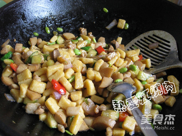 Fried Corn Noodles recipe