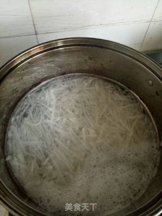 Shredded White Radish recipe