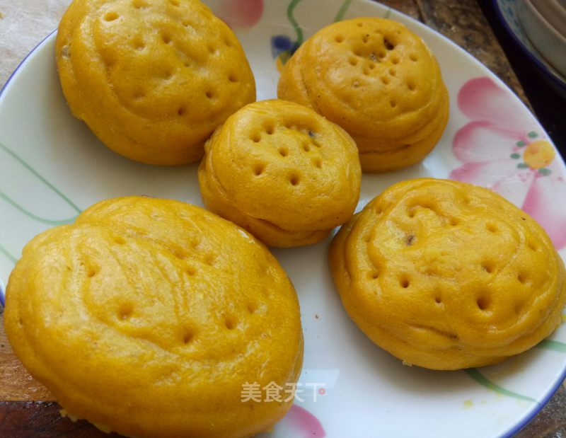 Steamed Pumpkin Jujube Pie recipe