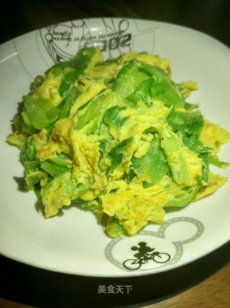 Bitter Gourd Scrambled Eggs recipe