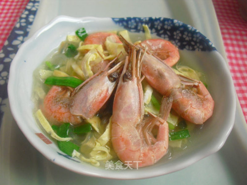 Arctic Shrimp Noodle Soup recipe