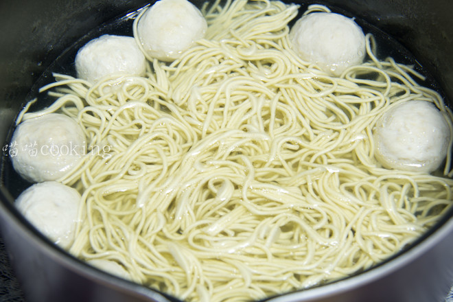 Meatball Noodle Soup recipe