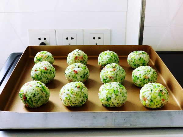 Broccoli Germ Rice Ball recipe