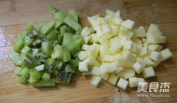 Colorful Fruit and Vegetable Salad recipe