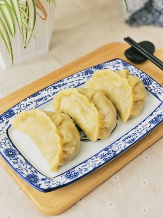 Steamed Dumplings with Crab Noodles recipe