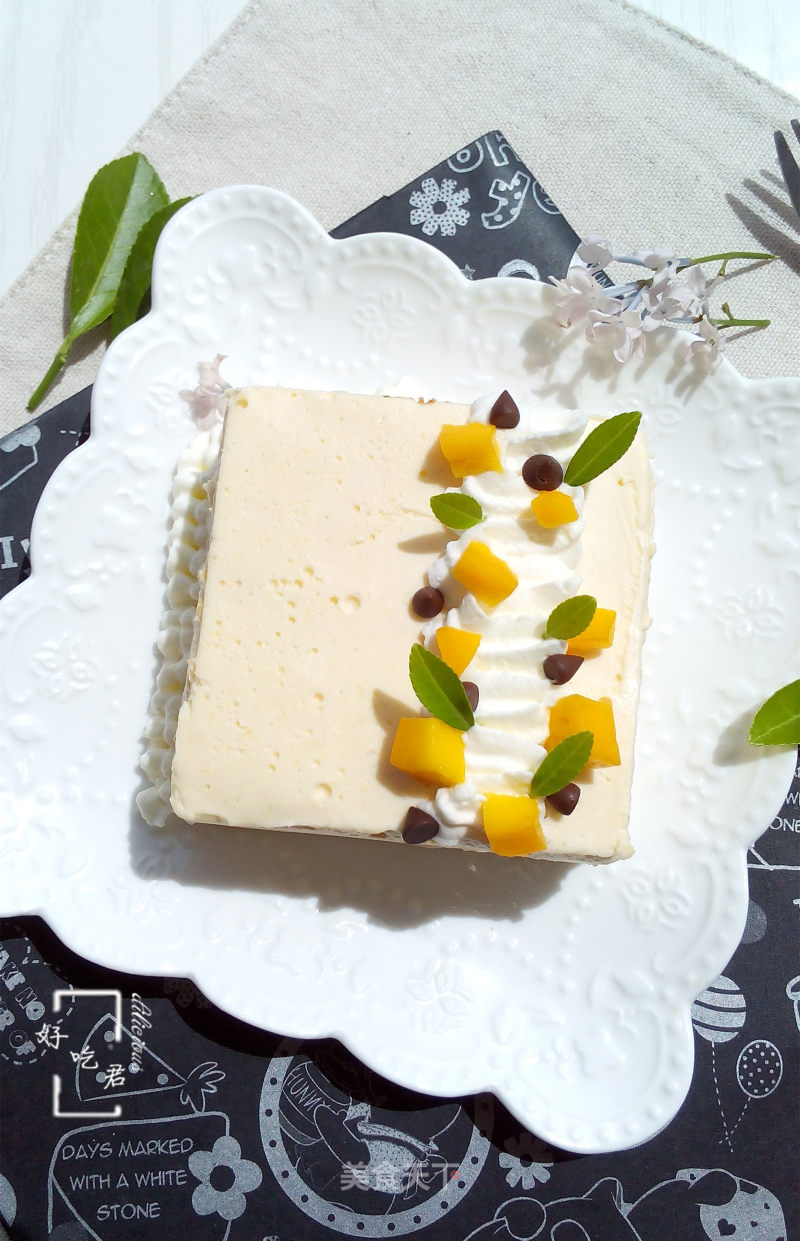 #the 4th Baking Contest and is Love to Eat Festival#mango Mousse Cake recipe