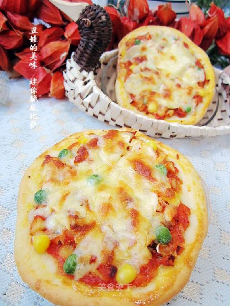 Mini Crispy Chicken Pizza recipe